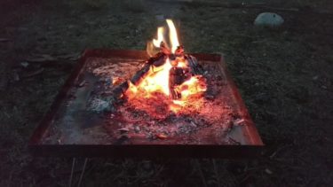 キャンプ場以外で焚火を楽しむ